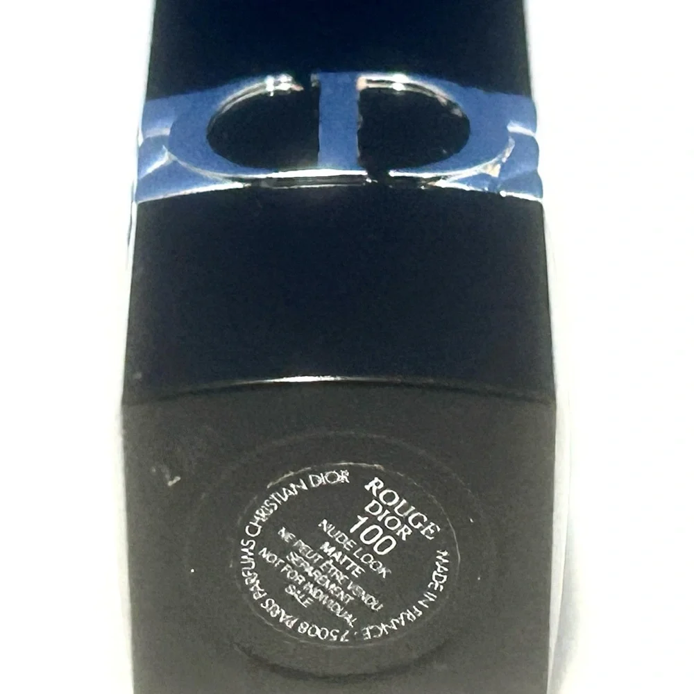 New Dior Mini Matte 100 Nude Look Lipstick - Picture 3 of 3